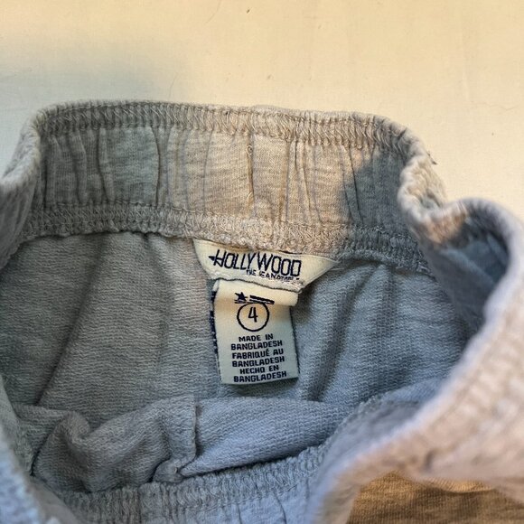 Bundle of 2 boys sweatpant shorts.  Size 4. - Picture 5 of 5